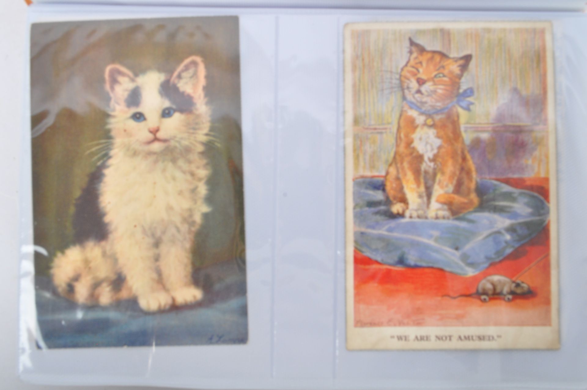 COLLECTION OF MID 20TH CENTURY CATS & KITTENS POSTCARDS - Image 17 of 18