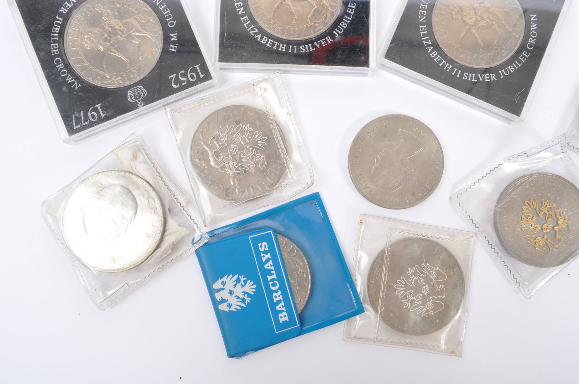COLLECTION OF LATE 20TH CENTURY UK CROWNS AND COINS - Image 2 of 4