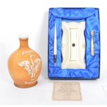 ROYAL DOULTON - SHEAFFER FOUNTAIN PEN WITH LIVERPOOL DECANTER