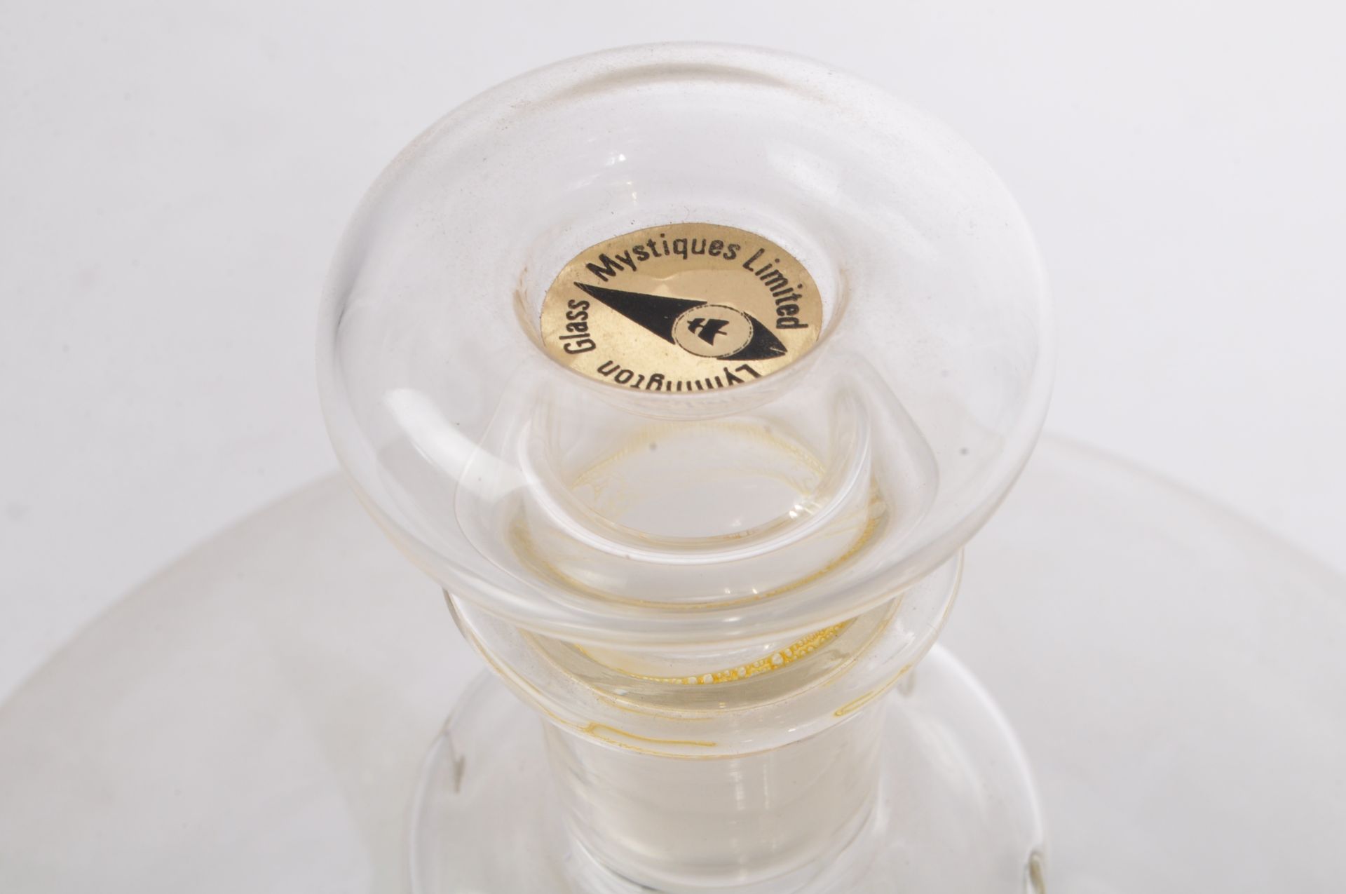 LATE 20TH CENTURY LYMINGTON GLASS CONCORDE BOTTLE - Bild 8 aus 8