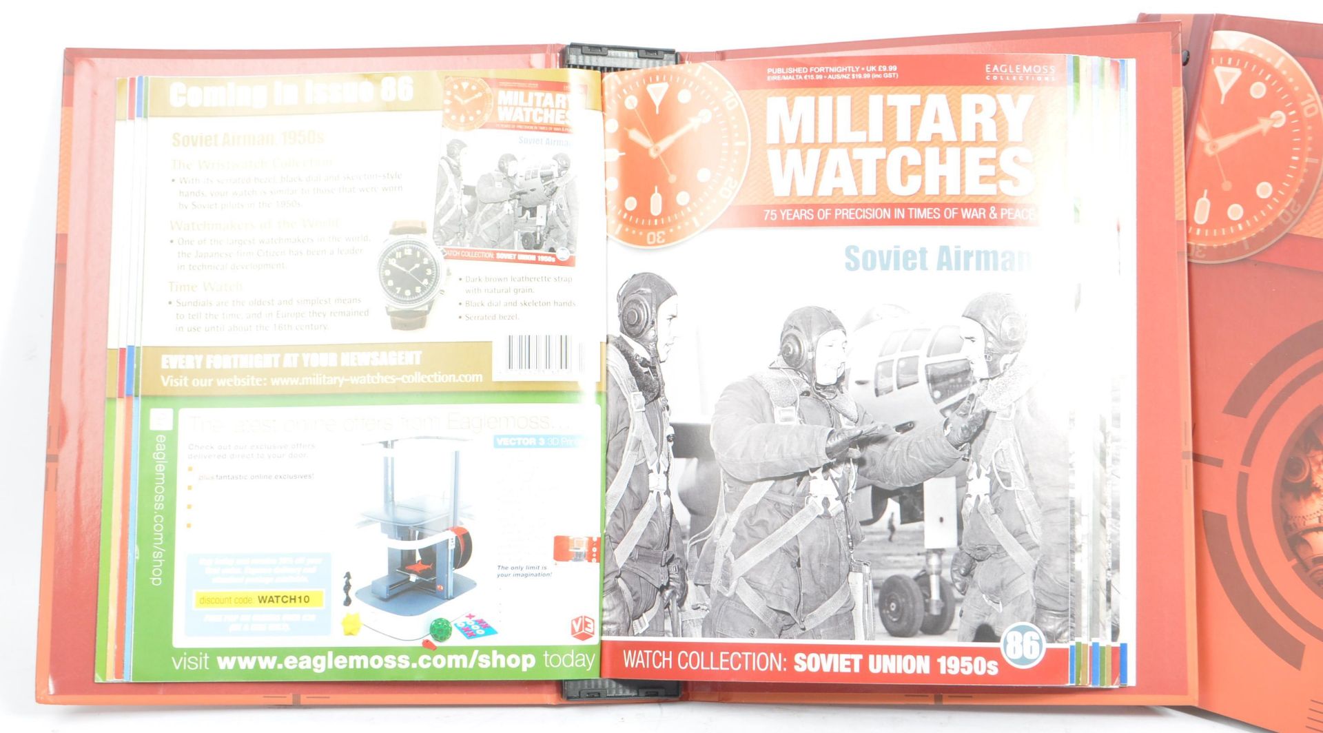 COLLECTION OF MILITARY WATCHES - EAGLEMOSS MAGAZINE COLLECTION - Bild 10 aus 11