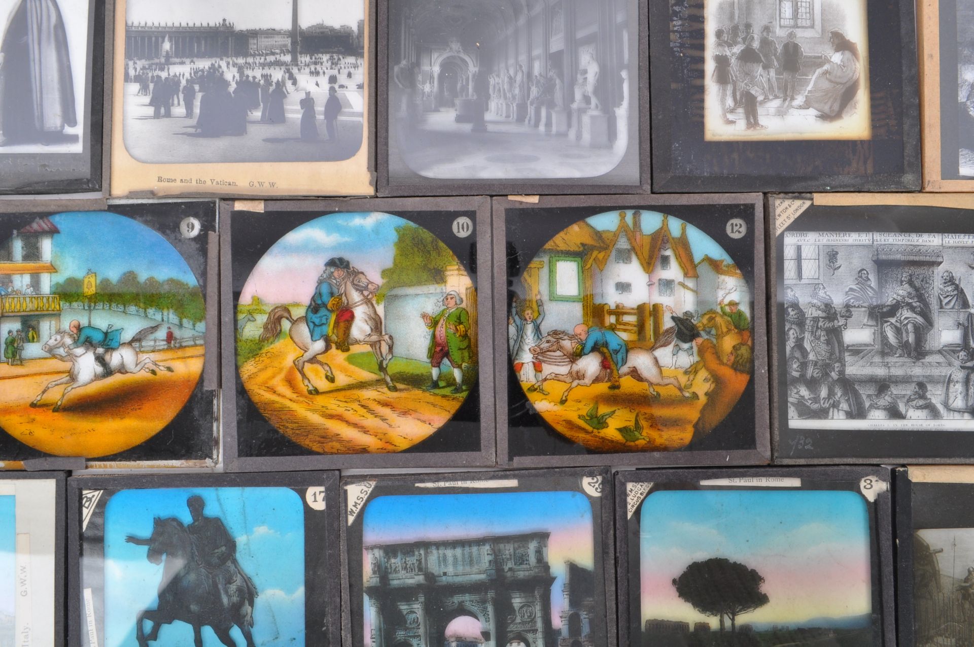 COLLECTION OF 19TH CENTURY & LATER MAGIC LANTERN SLIDES - Image 5 of 12