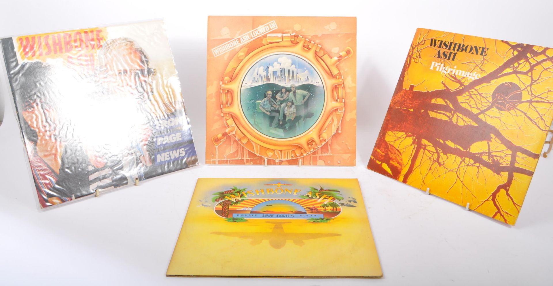 LONG PLAY 33 RPM VINYL WISHBONE ASH RECORD ALBUMS COLLECTION