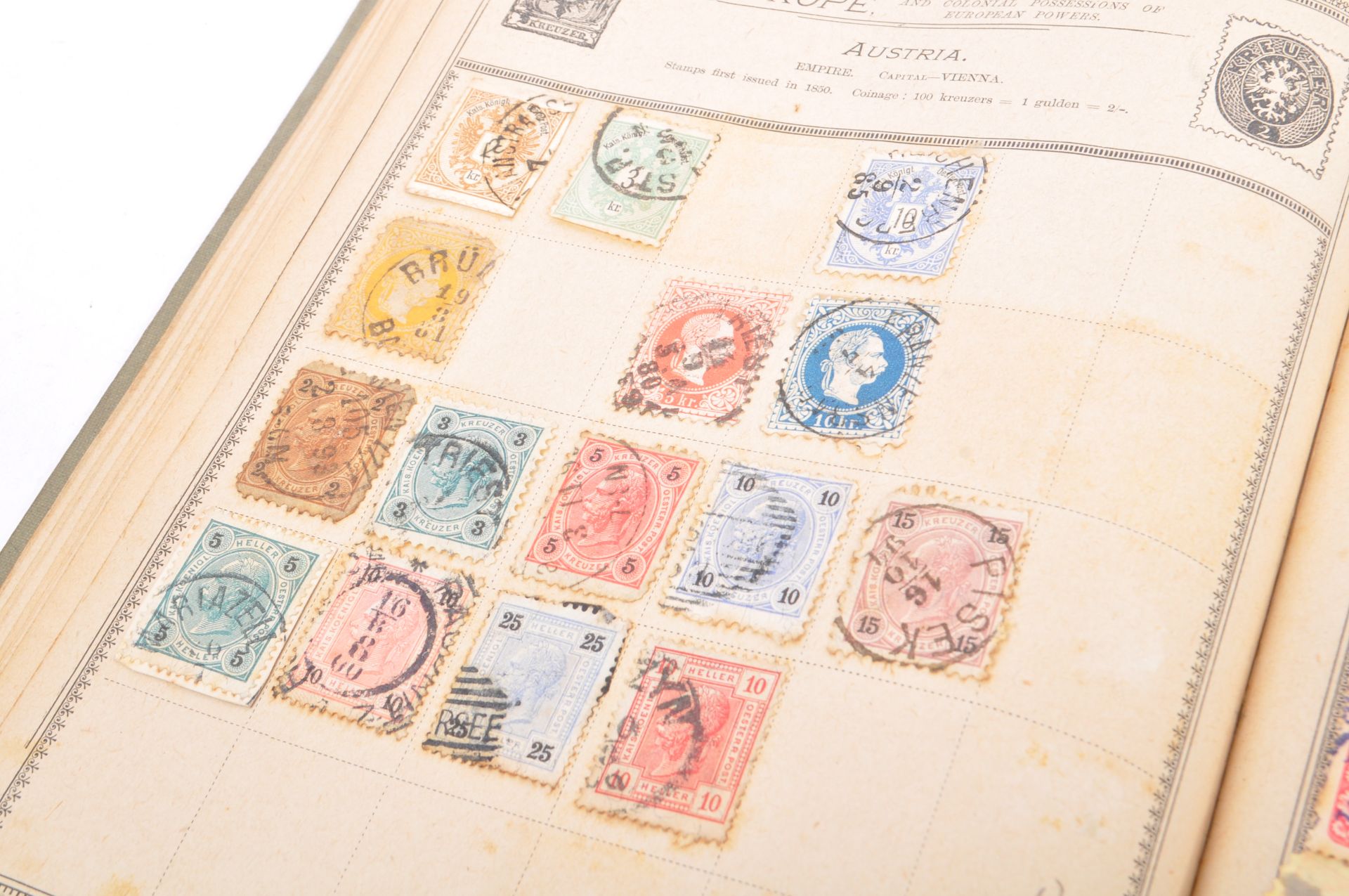 COLLECTION OF STAMPS INCLUDING SEVENTY ONE PENNY REDS - Image 8 of 9