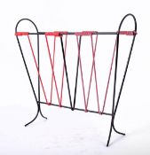 RETRO MID CENTURY SPUTNIK ATOMIC MAGAZINE RACK