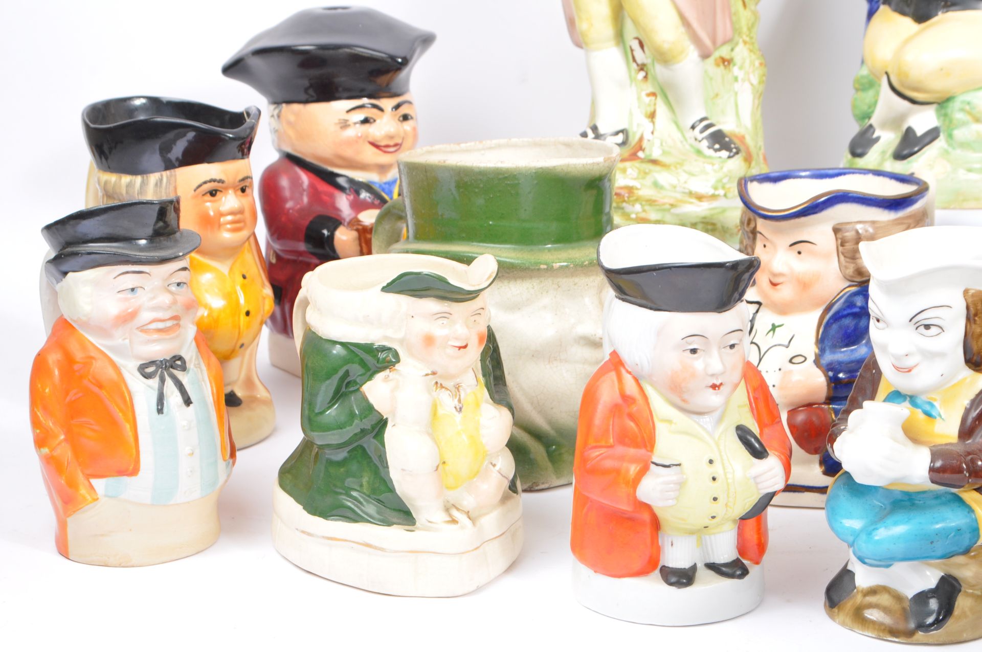 COLLECTION OF VARIOUS 19TH & 20TH CENTURY CERAMIC TOBY JUGS - Image 8 of 13