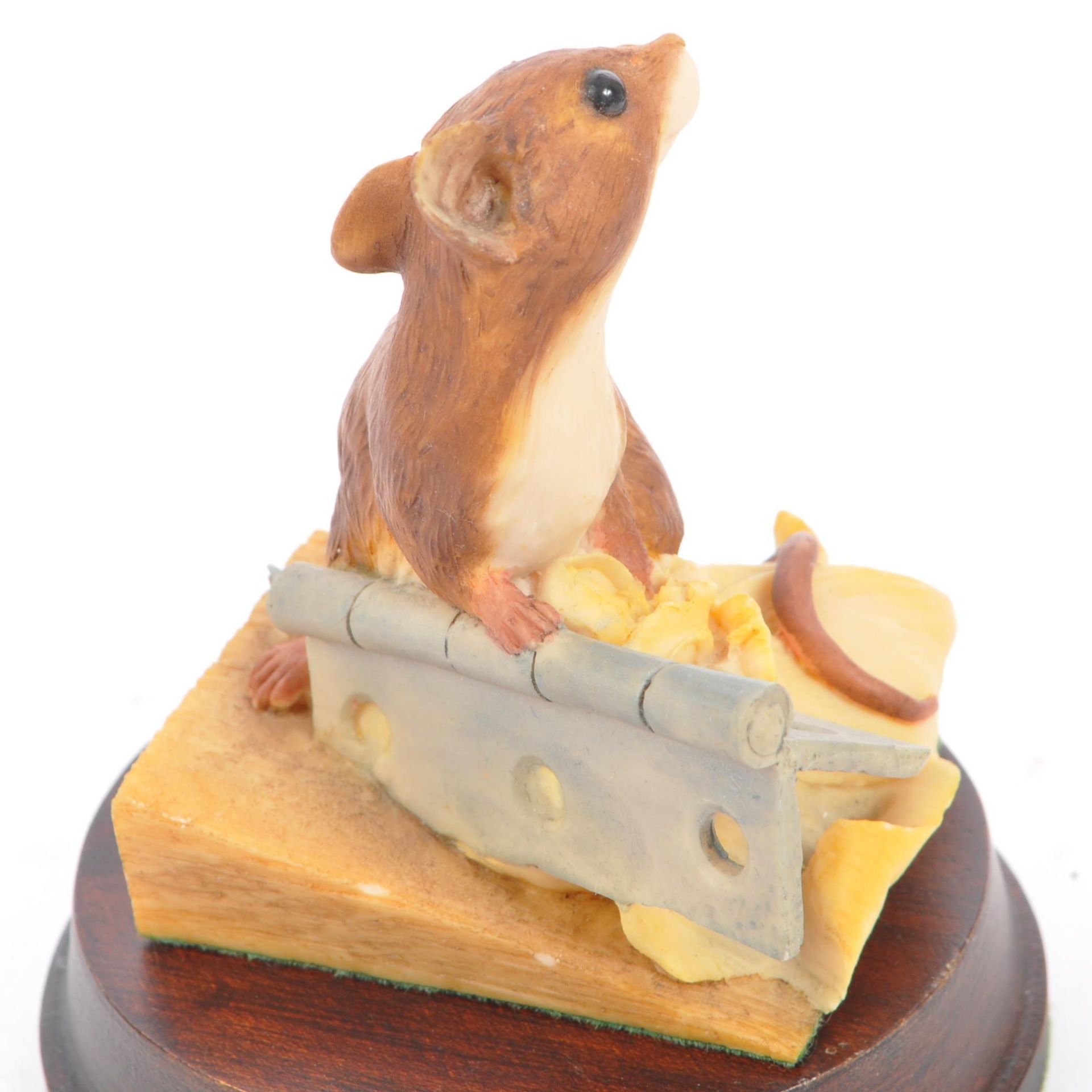 COLLECTION OF AYNSLEY / BORDER FINE ART RESIN ANIMAL FIGURES - Image 12 of 15