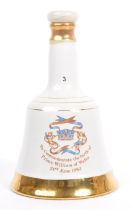 1982 BELL'S SCOTCH PRINCE WILLIAM WADE WHISKY