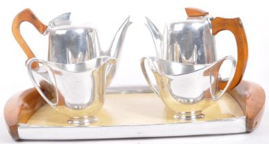 MID CENTURY PICQUOT WARE TEA SERVICE