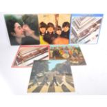 COLLECTION OF BEATLES LONG PLAY 33 RPM VINYL RECORD ALBUMS