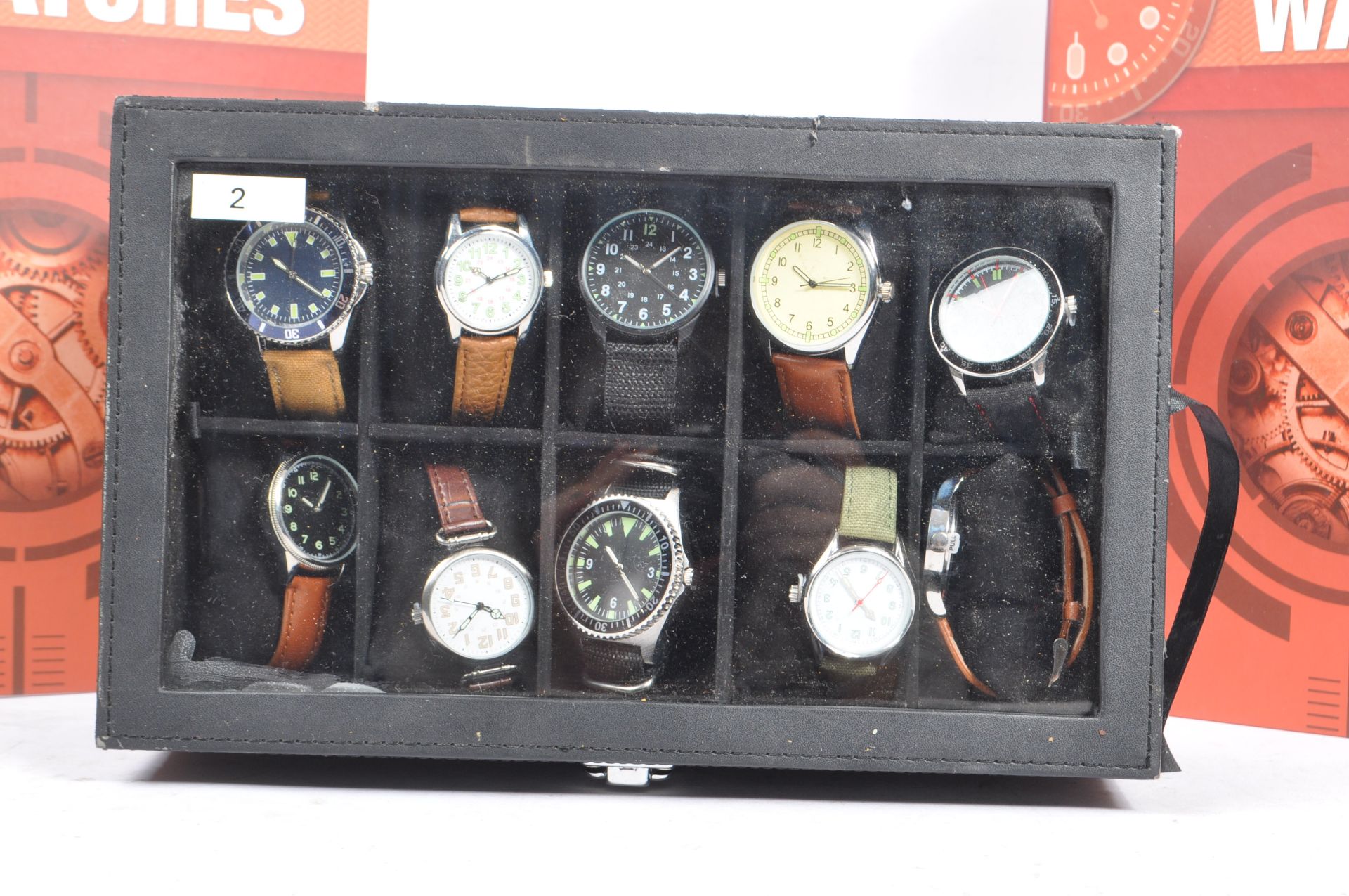 COLLECTION OF MILITARY WATCHES - EAGLEMOSS MAGAZINE COLLECTION - Bild 2 aus 11