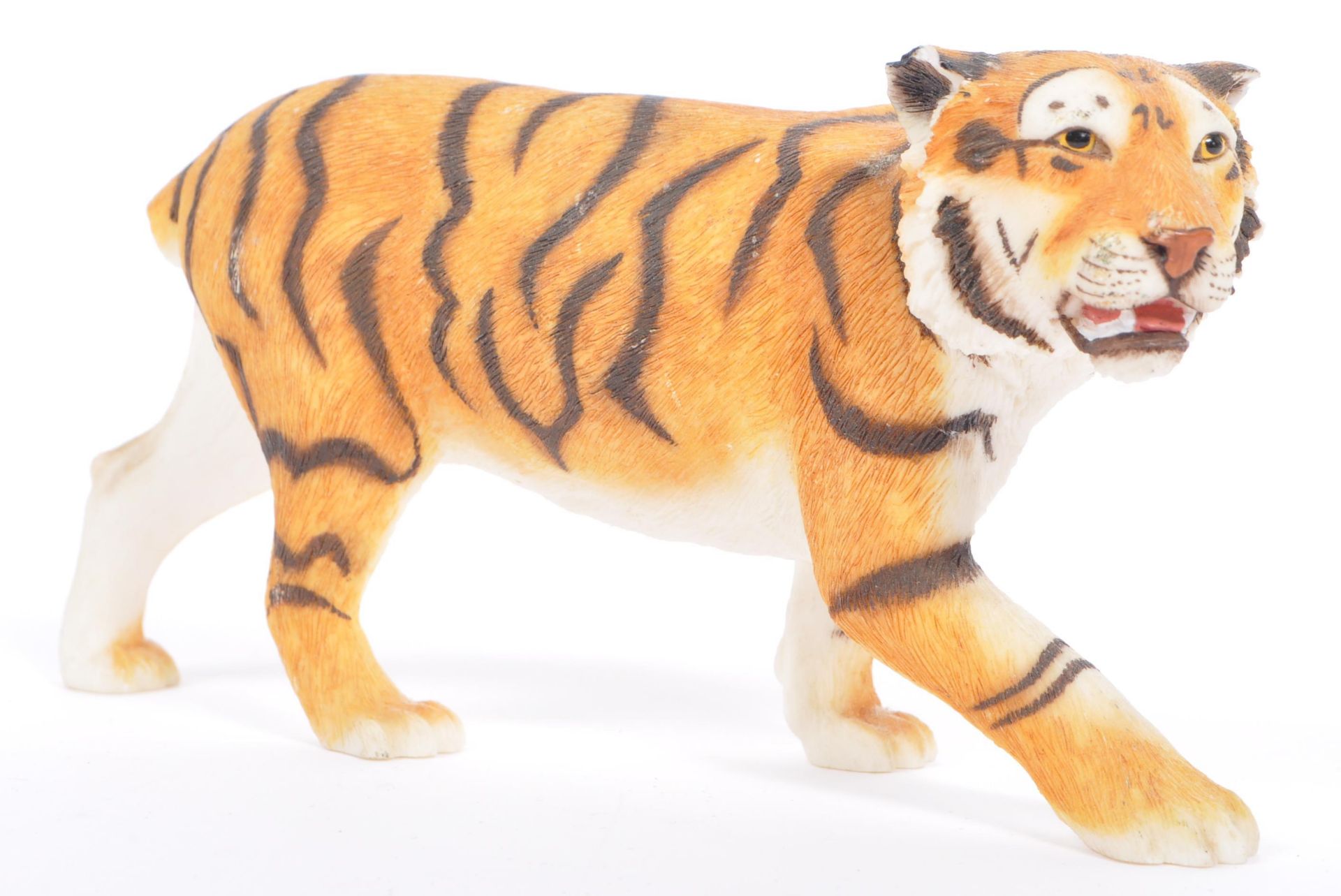 COLLECTION OF OF RESIN TIGER FIGURINES BY THE JULIANA COLLECTION - Image 11 of 13
