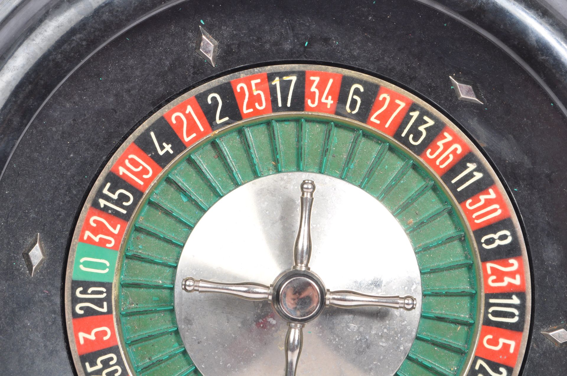 1950S FRENCH TABLE TOP ROULETTE WHEEL - Image 2 of 7