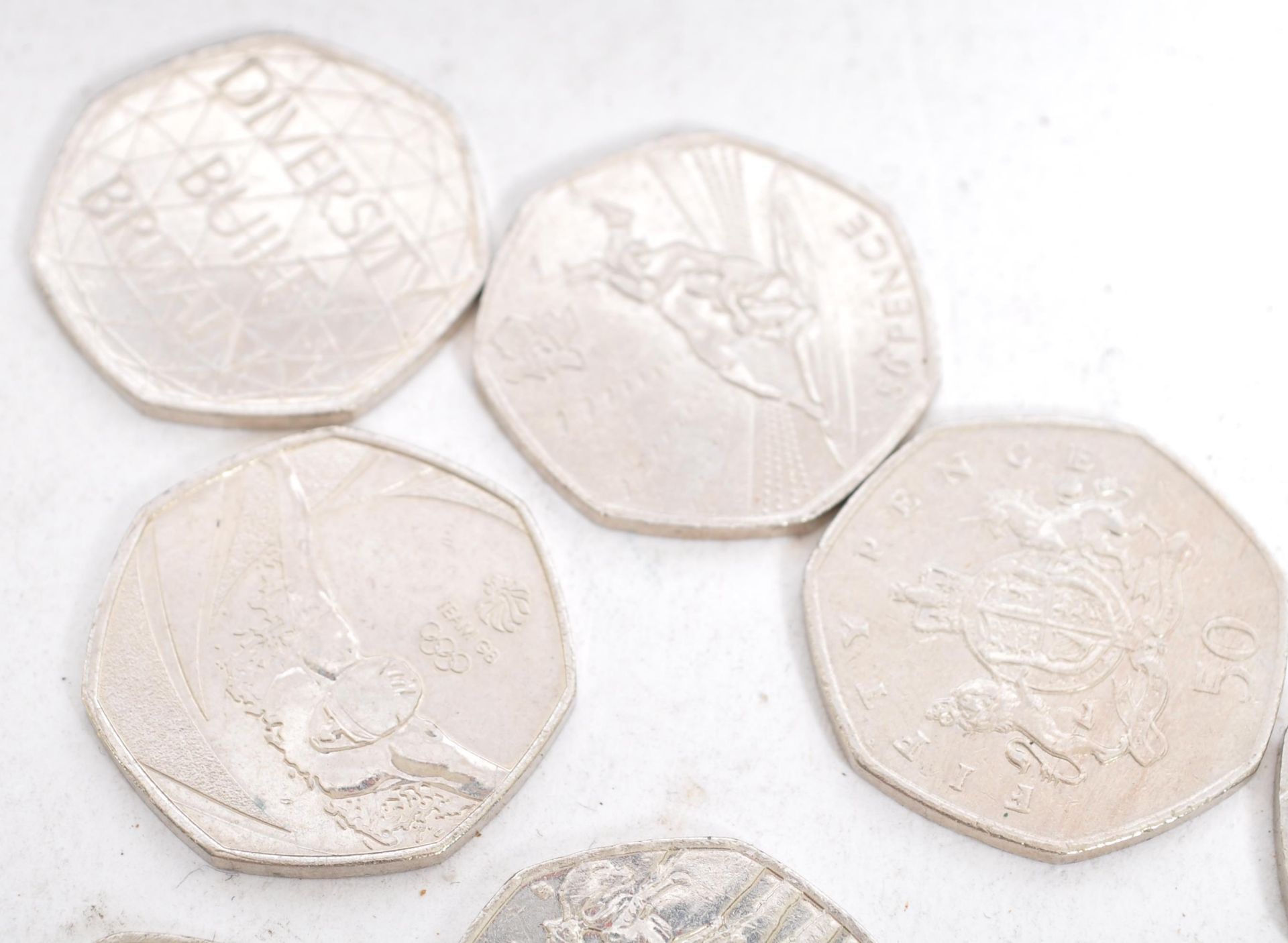 COLLECTION OF 20TH AND 21ST CENTURY 50P COINS - Image 5 of 11