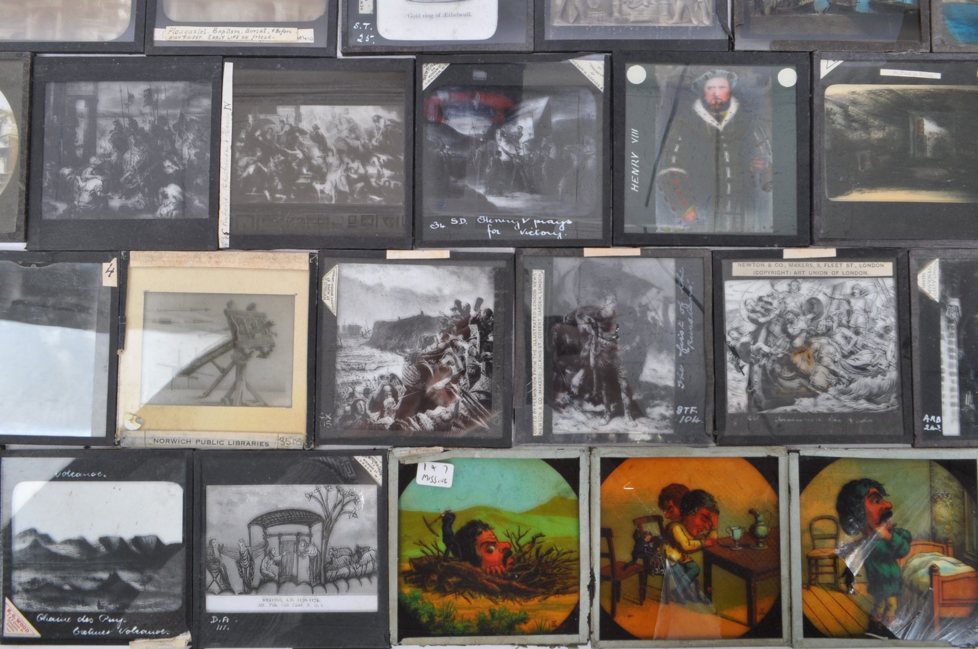 COLLECTION OF 19TH CENTURY & LATER MAGIC LANTERN SLIDES - Image 2 of 12