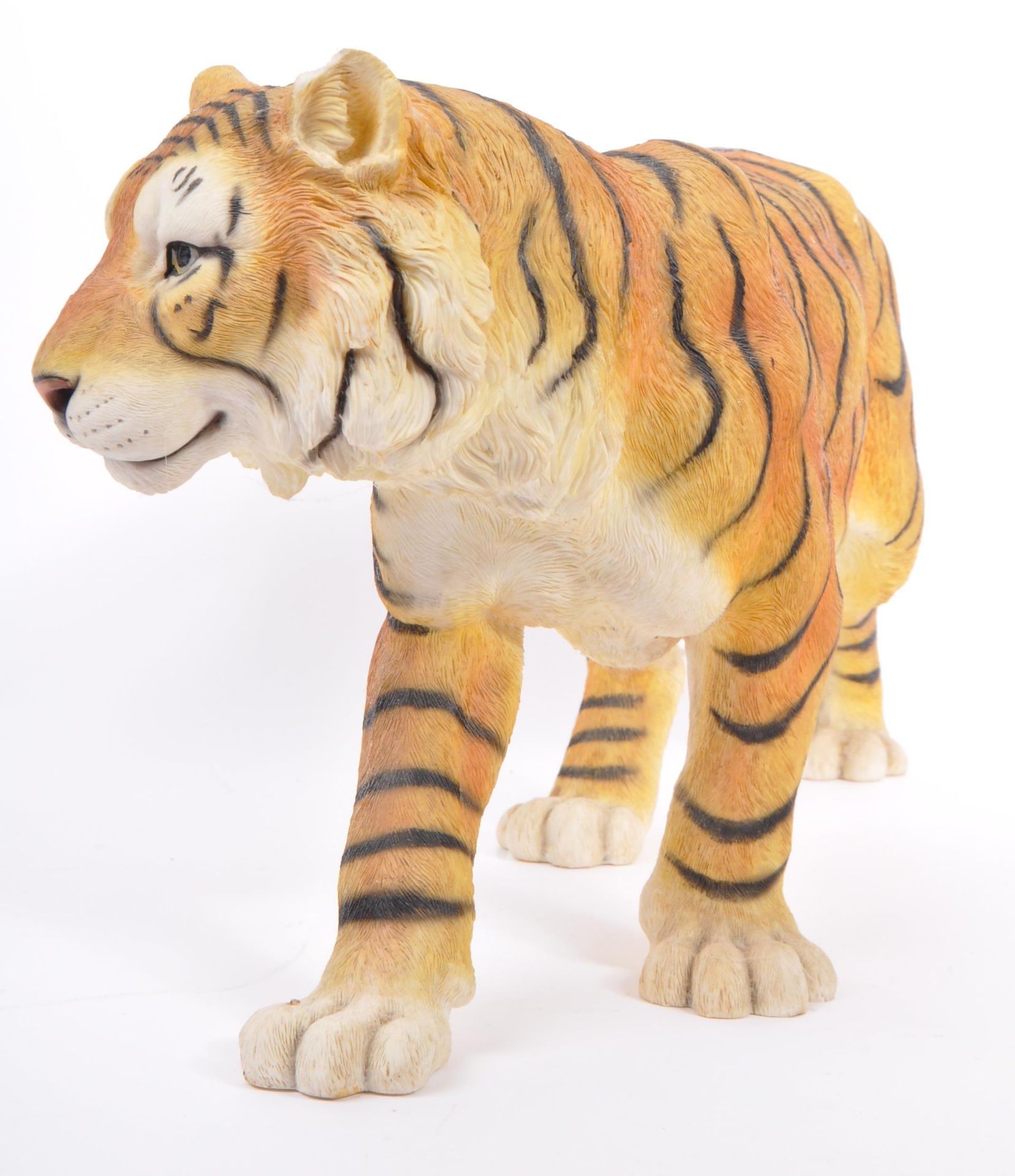 COLLECTION OF OF RESIN TIGER FIGURINES BY THE JULIANA COLLECTION - Image 5 of 13