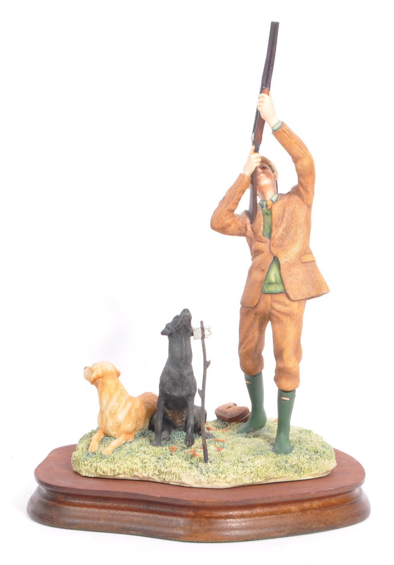COLLECTION OF AYNSLEY / BORDER FINE ART RESIN ANIMAL FIGURES - Image 7 of 15
