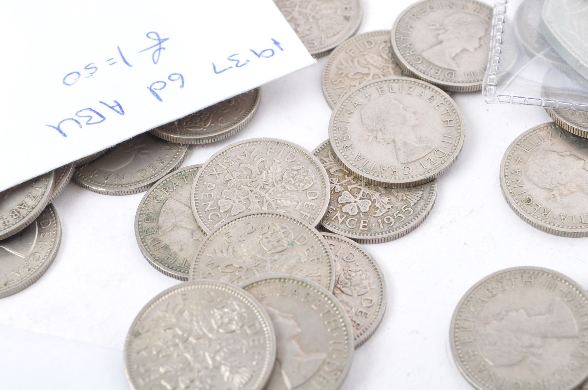 COLLECTION OF 18TH CENTURY & LATER UK AND FOREIGN COINS - Image 6 of 16