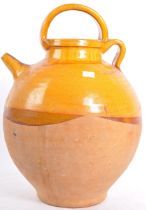 LARGE FRENCH EARTHENWARE GARGOULETTE / WATER JUG