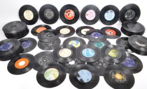 COLLECTION OF LATER 20TH CENTURY 45 RPM VINYL SINGLE RECORDS