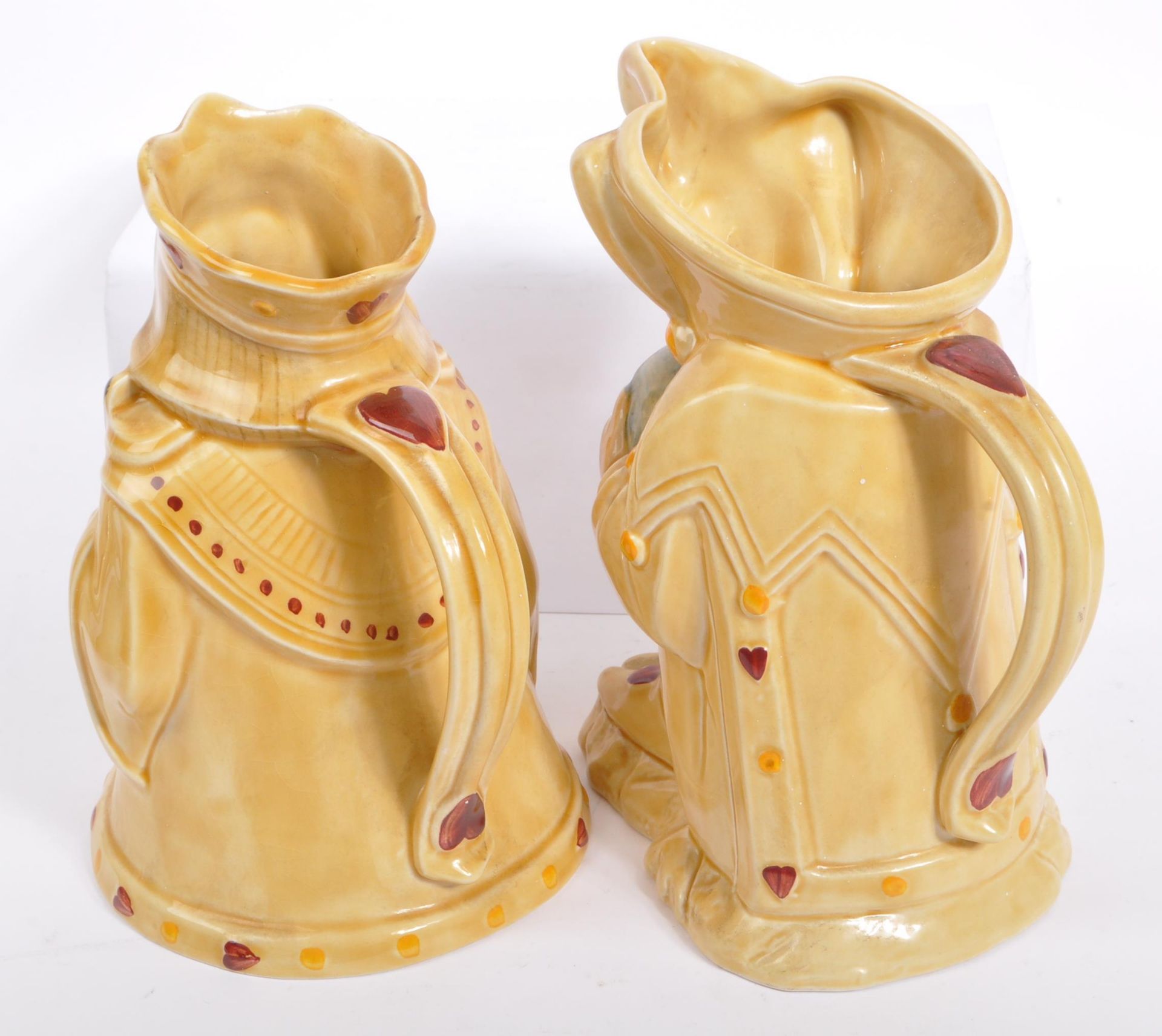 SET OF 20TH CENTURY CERAMIC 'PACK OF CARDS' HJ WOOD TOBY JUGS - Image 11 of 11