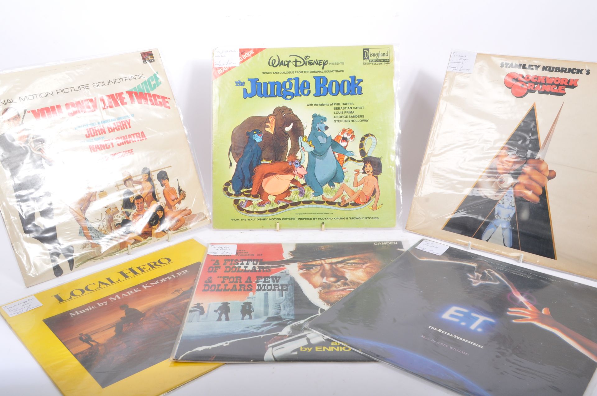COLLECTION OF LONG PLAY 33 RPM VINYL FILM SCORE RECORD ALBUMS
