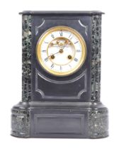 19TH CENTURY VICTORIAN EIGHT DAY MOVEMENT MANTEL CLOCK