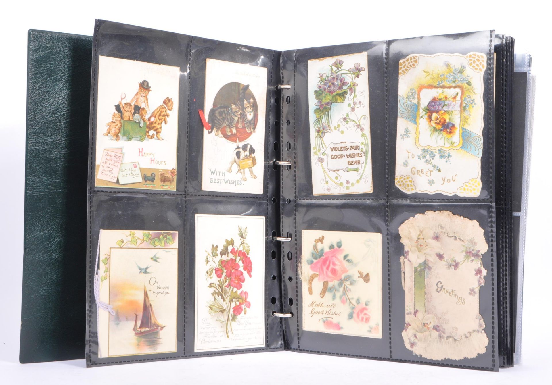 COLLECTION OF 19TH CENTURY TO LATER GREETINGS CARDS