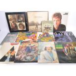 COLLECTION OF VINTAGE MAINLY BEATLES RELATED VINYL RECORDS