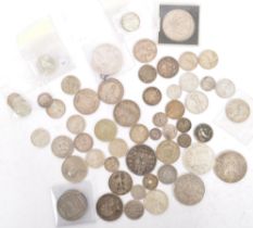 19TH AND 20TH CENTURY EUROPEAN SILVER COINS