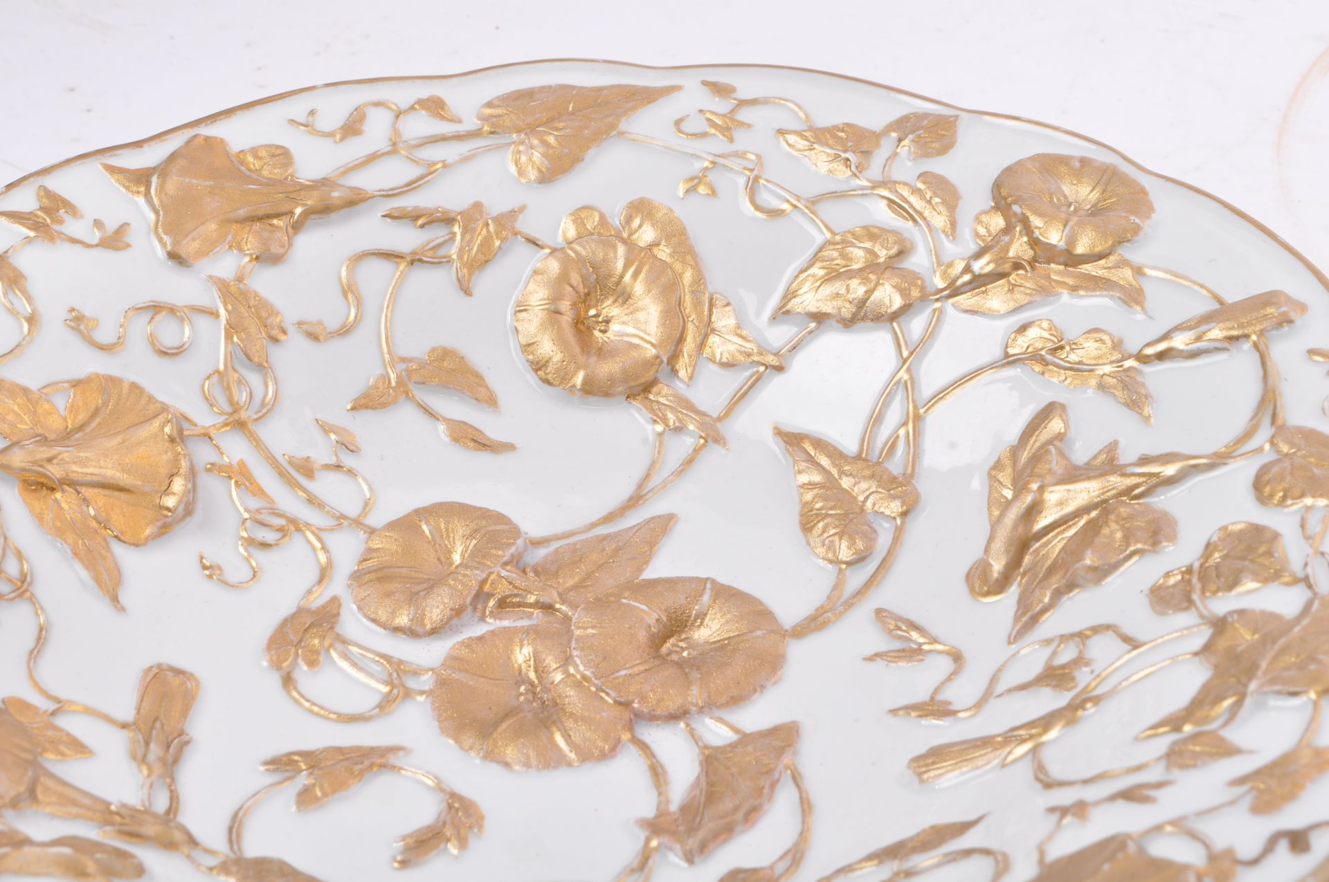 EARLY 20TH CENTURY MEISSEN FLORAL GILT BOWL - Bild 5 aus 8