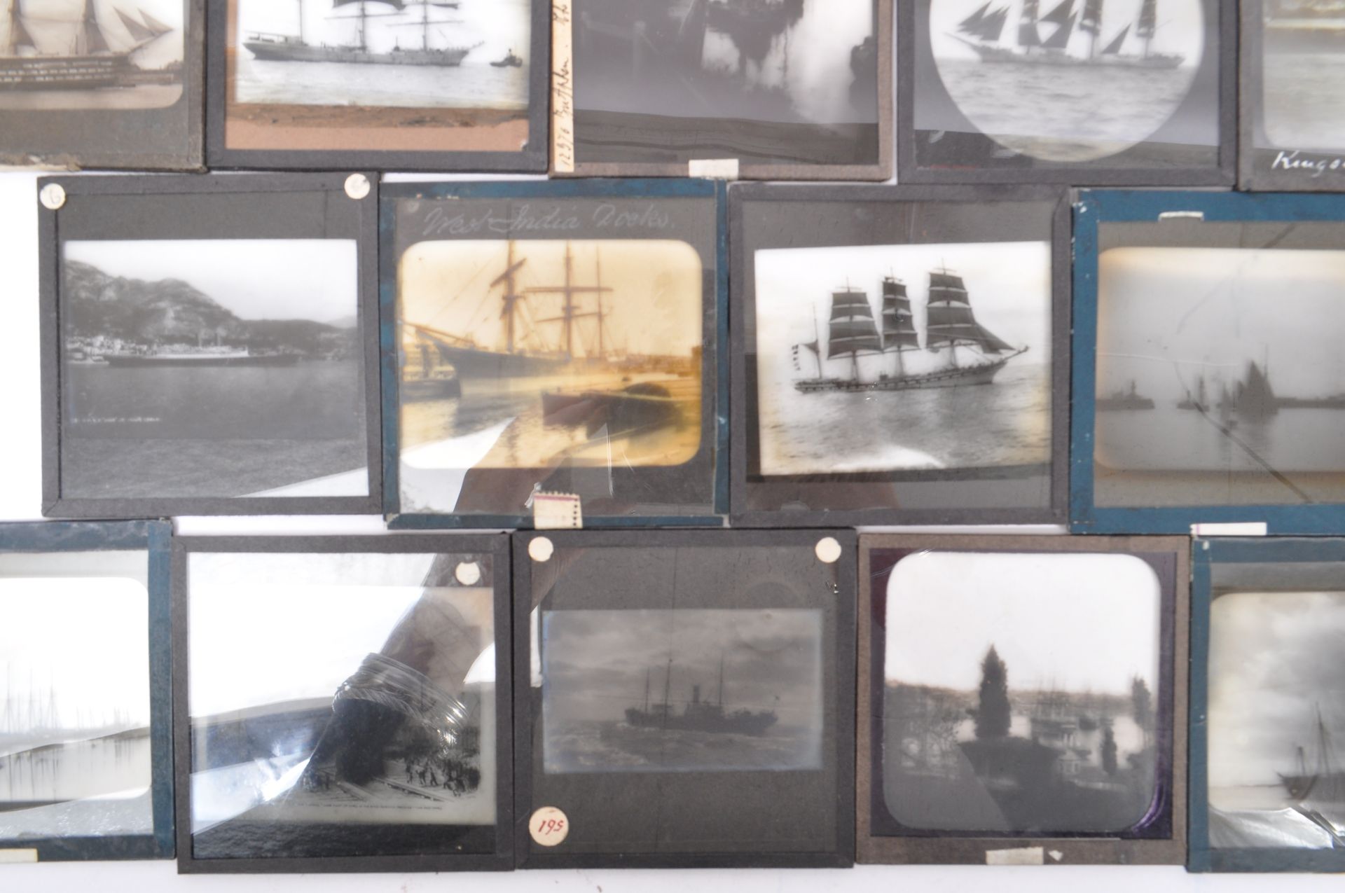 LARGE COLLECTION OF 19TH CENTURY & LATER MAGIC LANTERN SLIDES - Image 2 of 10