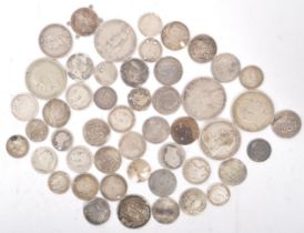 PRE 1920 UNITED KINGDOM SILVER SIXPENCE AND FLORINS