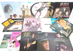 COLLECTION OF LONG PLAY 33 & 45 RPM VINYL RECORD ALBUMS