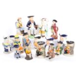 WOOD & SONS 20TH CENTURY CERAMIC TOBY JUG COLLECTION