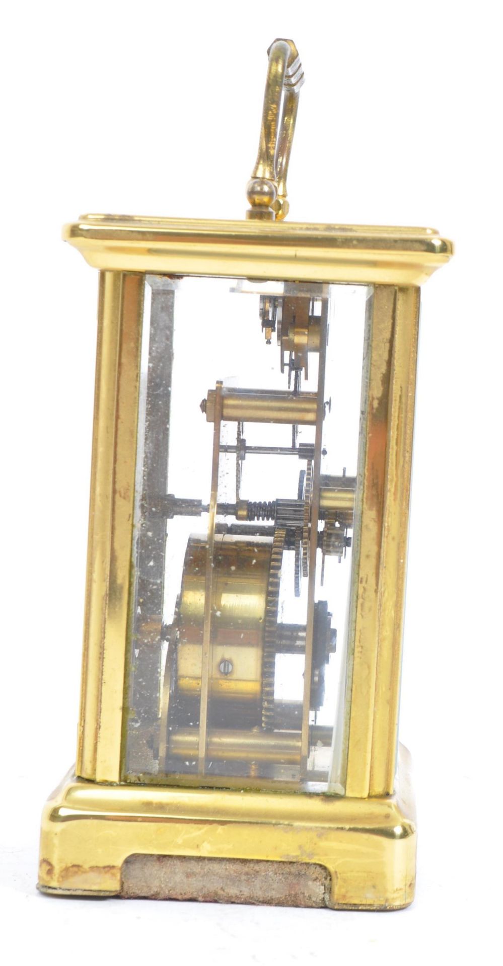 VINTAGE 20TH CENTURY BAYARD FRENCH BRASS CARRIAGE CLOCK - Image 2 of 7