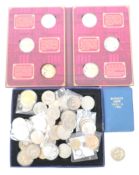 COLLECTION OF BRITISH COMMEMORATIVE COINS