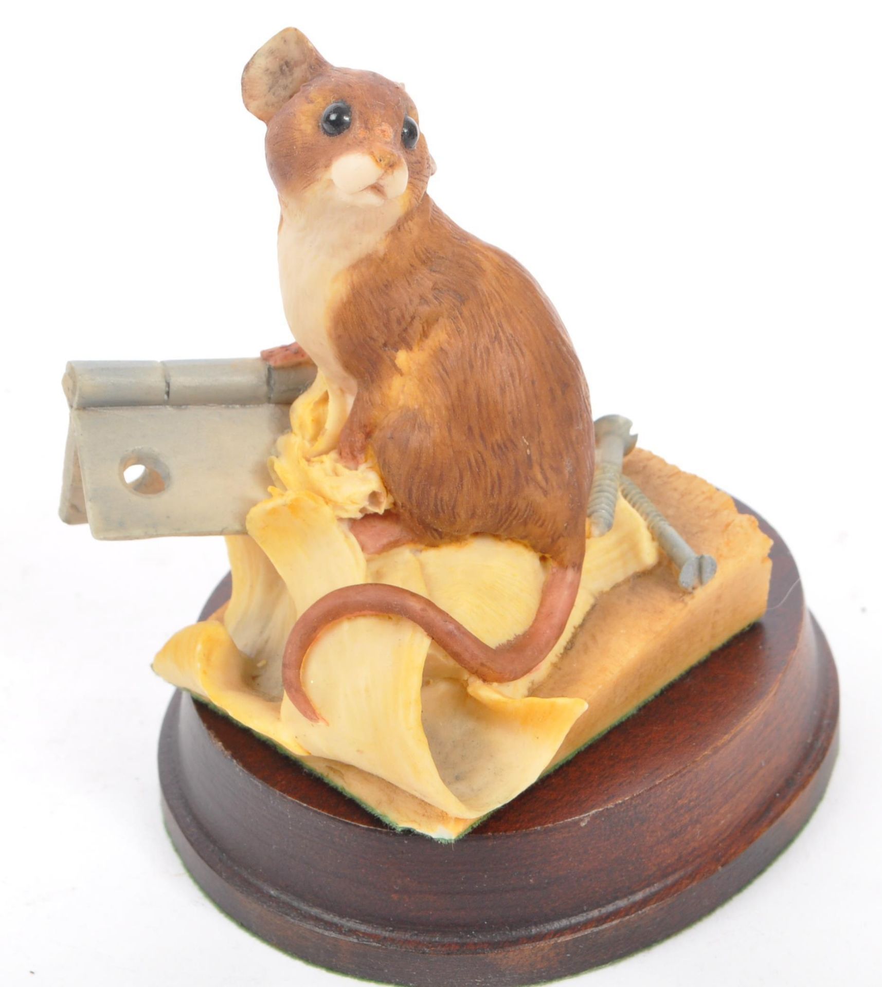 COLLECTION OF AYNSLEY / BORDER FINE ART RESIN ANIMAL FIGURES - Image 11 of 15