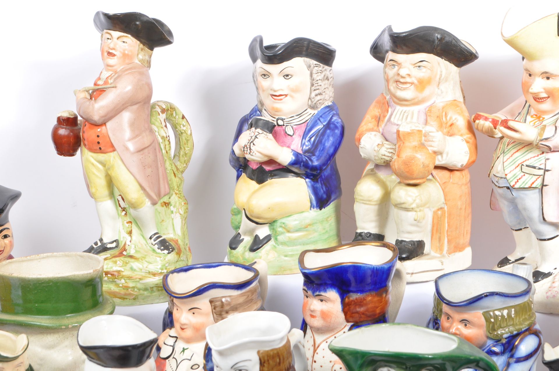 COLLECTION OF VARIOUS 19TH & 20TH CENTURY CERAMIC TOBY JUGS - Image 3 of 13