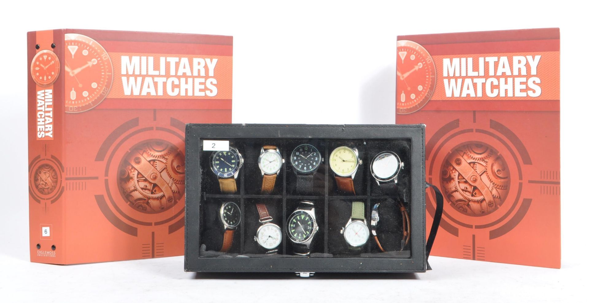 COLLECTION OF MILITARY WATCHES - EAGLEMOSS MAGAZINE COLLECTION