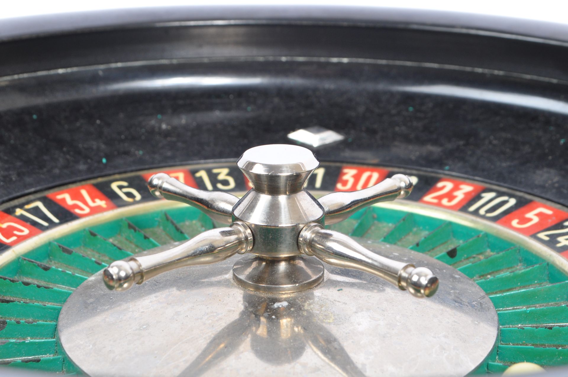 1950S FRENCH TABLE TOP ROULETTE WHEEL - Image 7 of 7