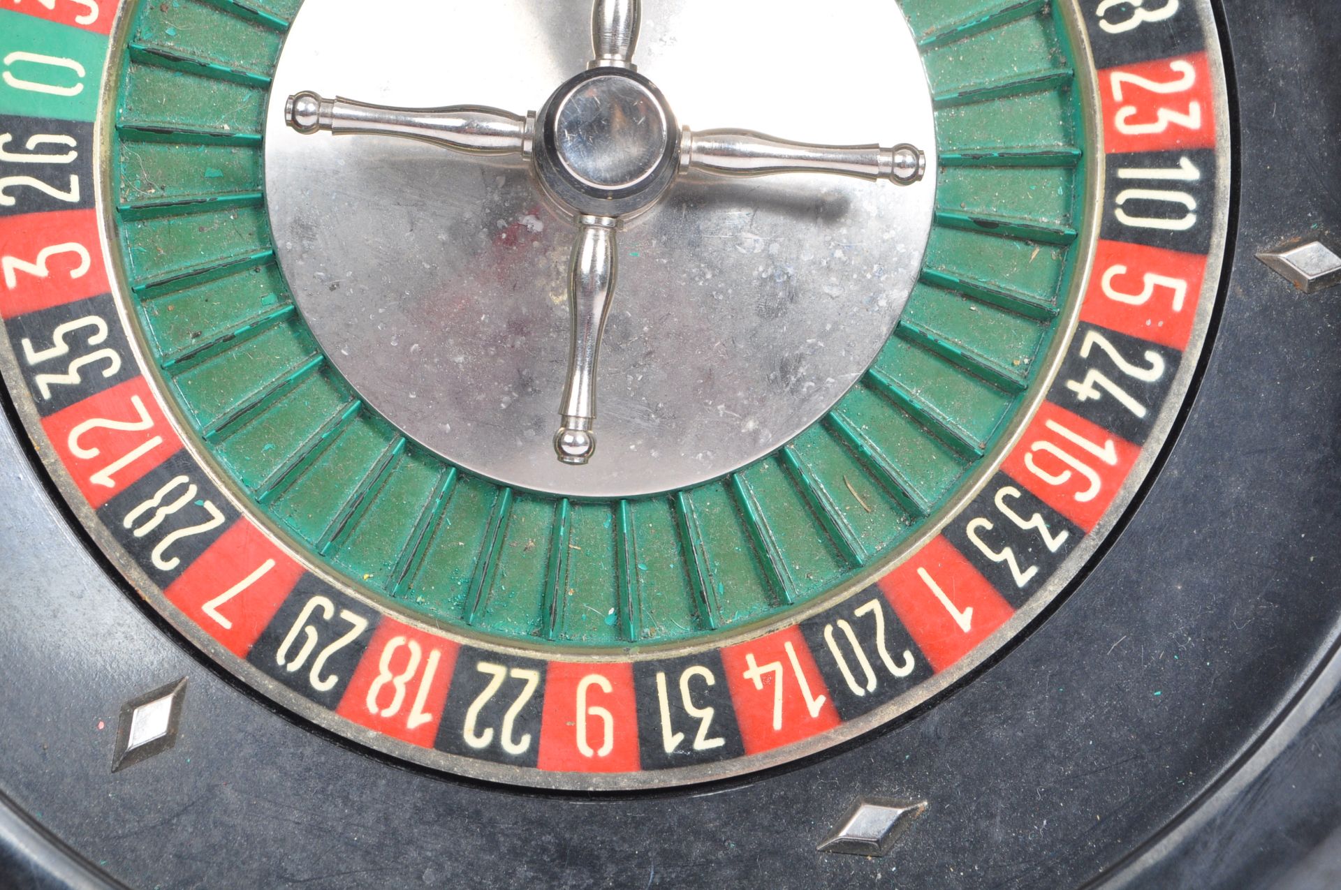 1950S FRENCH TABLE TOP ROULETTE WHEEL - Image 3 of 7