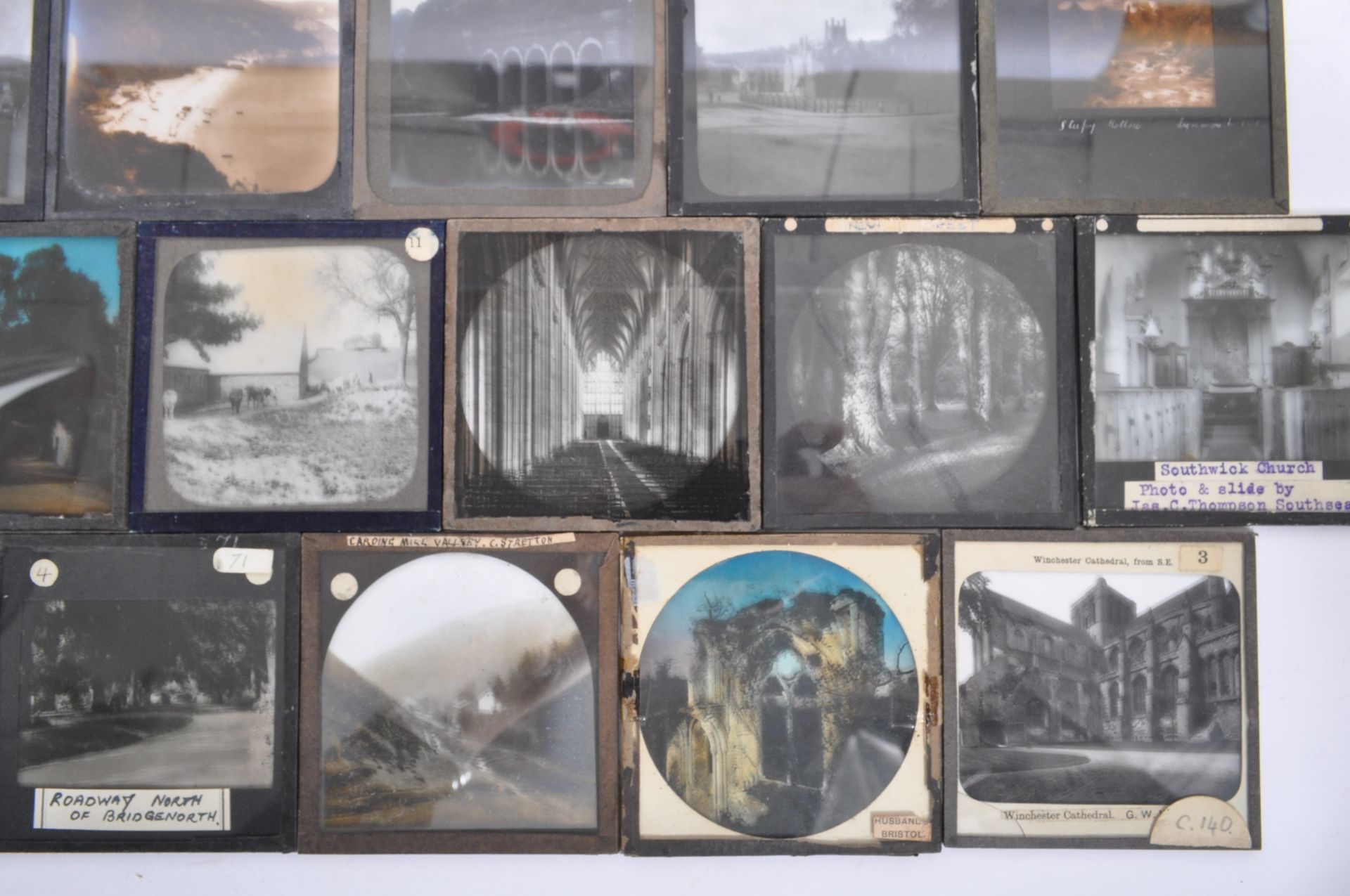 COLLECTION OF 19TH CENTURY & LATER MAGIC LANTERN SLIDES - Image 2 of 10