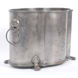19TH CENTURY VICTORIAN SILVER PLATED PLANTER