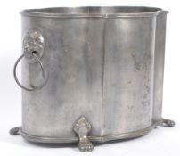19TH CENTURY VICTORIAN SILVER PLATED PLANTER
