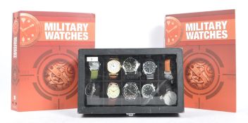 COLLECTION OF MILITARY WATCHES EAGLEMOSS MAGAZINE COLLECTION