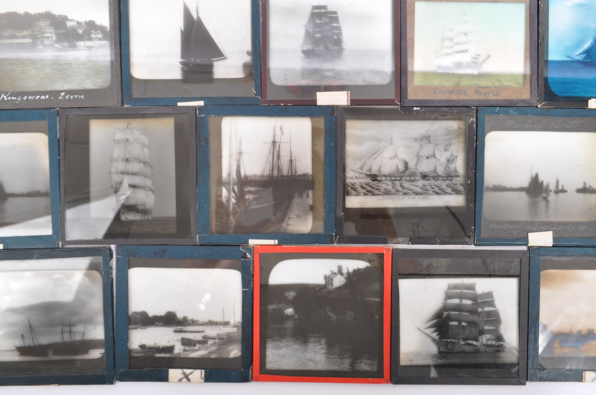 LARGE COLLECTION OF 19TH CENTURY & LATER MAGIC LANTERN SLIDES - Image 3 of 10