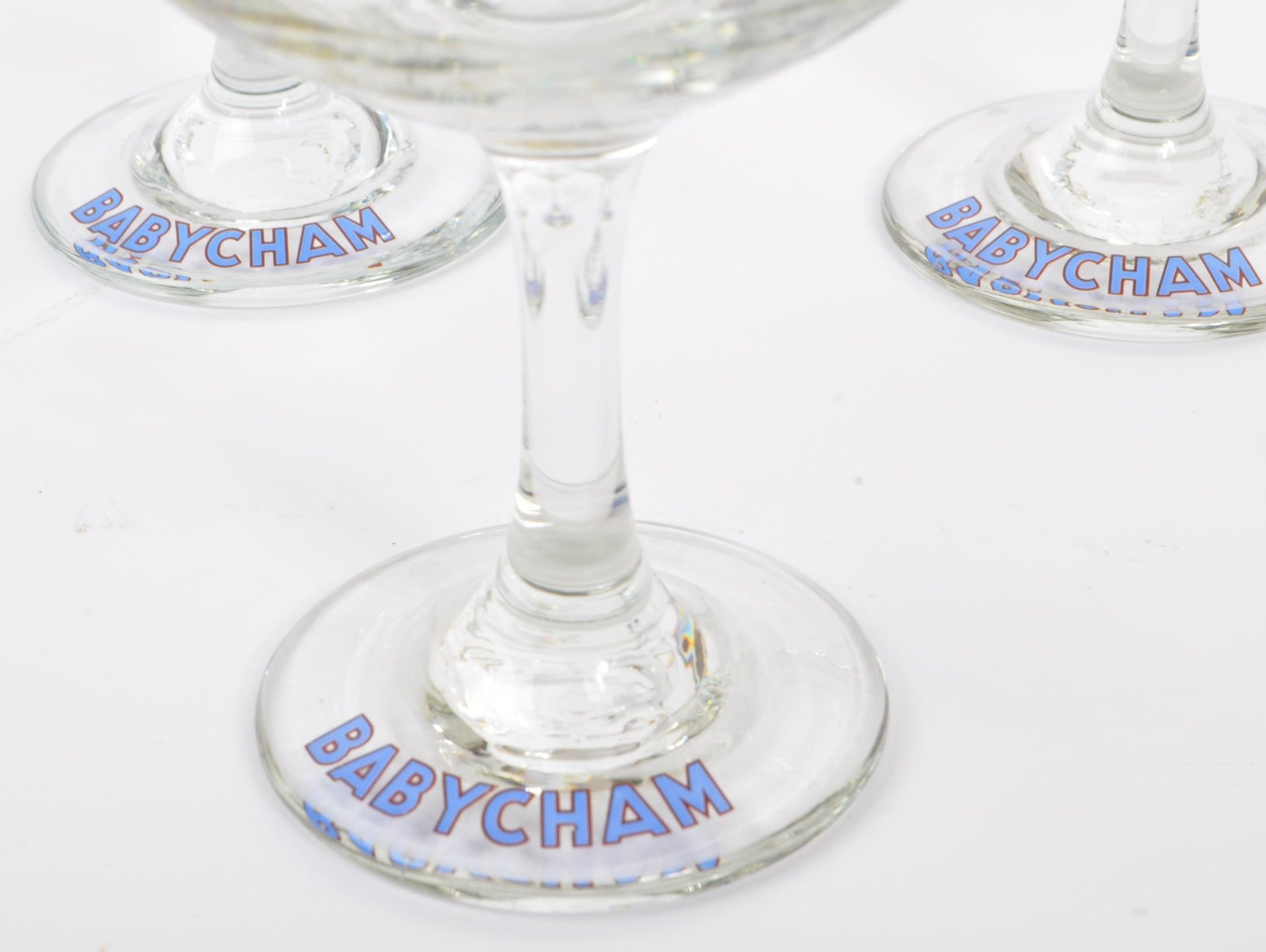 COLLECTION OF SIX VINTAGE 20TH CENTURY BABYCHAM GLASSES - Image 6 of 6