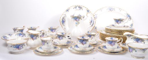 VINTAGE ROYAL ALBERT MOONLIGHT ROSE TEA & DINNER SERVICE