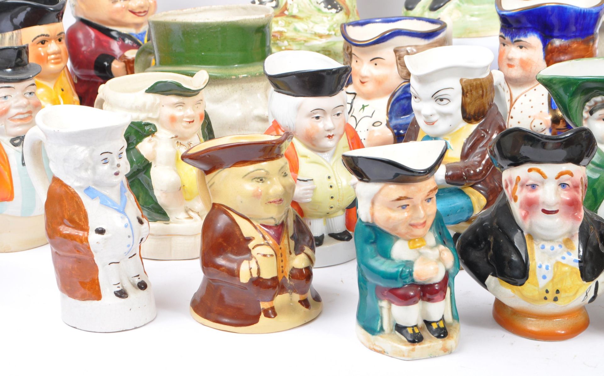 COLLECTION OF VARIOUS 19TH & 20TH CENTURY CERAMIC TOBY JUGS - Image 2 of 13